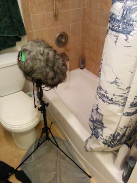 bathtub recording